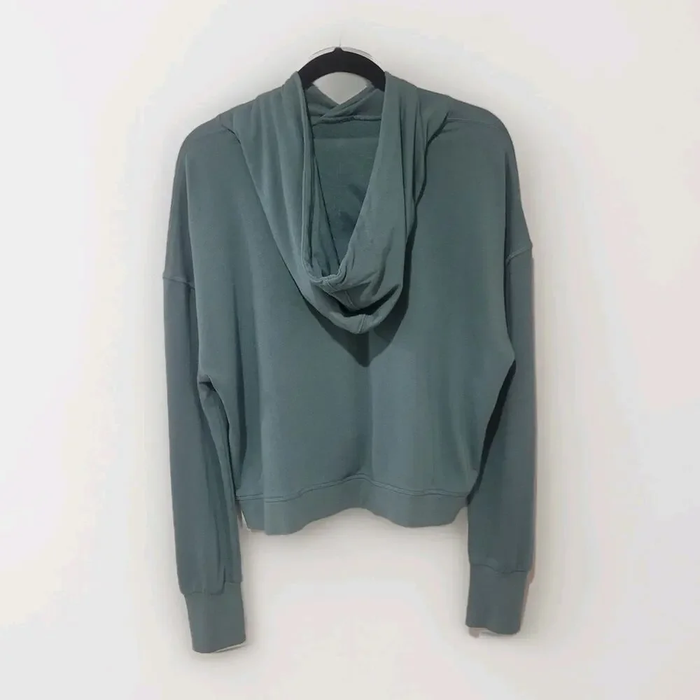 Sweaty Betty After Class Hoodie Green US M/8 - Picture 2 of 7